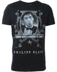 T-shirt noir Philipp Plein