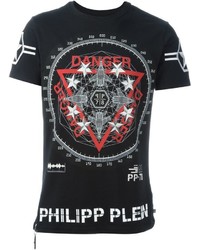 T-shirt noir Philipp Plein