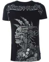 T-shirt noir Philipp Plein