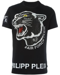 T-shirt noir Philipp Plein