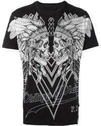 T-shirt noir Philipp Plein