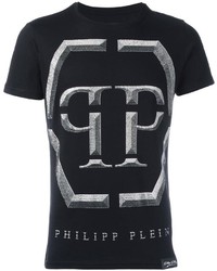 T-shirt noir Philipp Plein