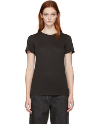 T-shirt noir Raquel Allegra