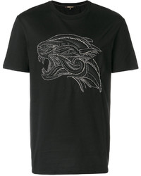 T-shirt noir Roberto Cavalli