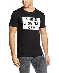 T-shirt noir Shine Original