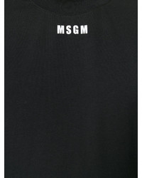 T-shirt noir MSGM