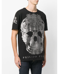 T-shirt noir Philipp Plein