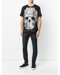 T-shirt noir Philipp Plein