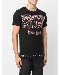 T-shirt noir Philipp Plein