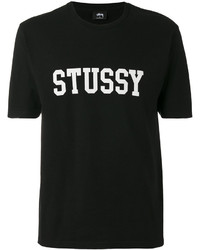 T-shirt noir Stussy