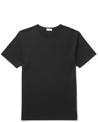T-shirt noir Sunspel
