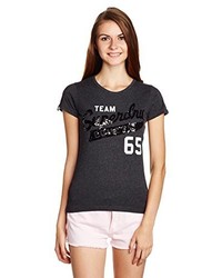 T-shirt noir Superdry