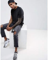 T-shirt noir Asos