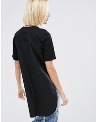 T-shirt noir Asos