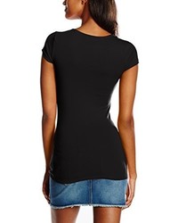 T-shirt noir Tally Weijl