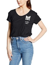 T-shirt noir Tally Weijl