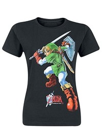 T-shirt noir The Legend of Zelda