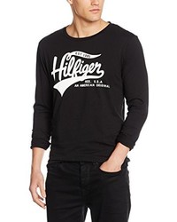 T-shirt noir Tommy Hilfiger