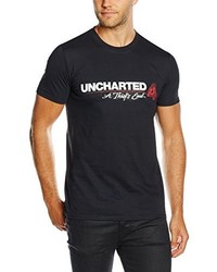 T-shirt noir Unchartered 4