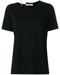 T-shirt noir Valentino