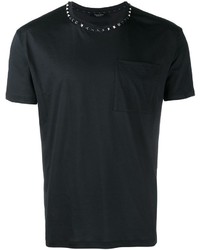 T-shirt noir Valentino