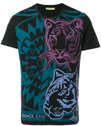 T-shirt noir Versace