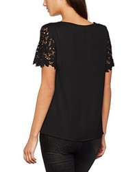 T-shirt noir Vila