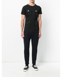 T-shirt noir Philipp Plein