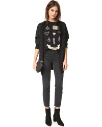 T-shirt noir Wildfox Couture