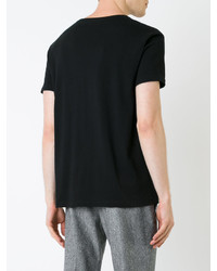 T-shirt noir Alexander McQueen