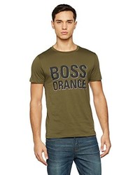 T-shirt olive Boss Orange