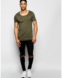 T-shirt olive Asos