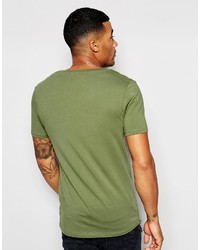 T-shirt olive Asos