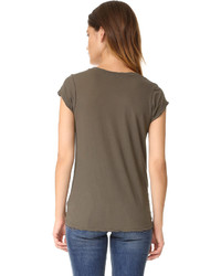 T-shirt olive James Perse