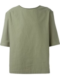 T-shirt olive Lemaire