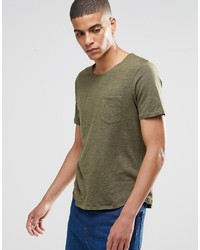 T-shirt olive Selected