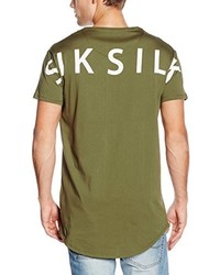 T-shirt olive Sik Silk