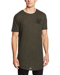 T-shirt olive Sik Silk