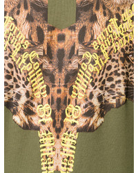 T-shirt olive Marcelo Burlon County of Milan