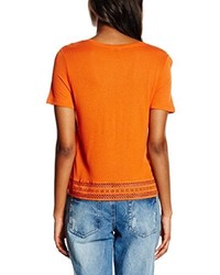 T-shirt orange New Look