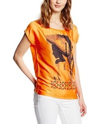 T-shirt orange Rich & Royal