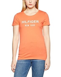 T-shirt orange Tommy Hilfiger