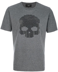 T-shirt orné gris Hydrogen