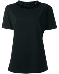 T-shirt orné noir McQ by Alexander McQueen