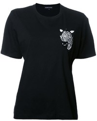 T-shirt pailleté noir Markus Lupfer