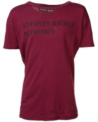 T-shirt pourpre foncé Enfants Riches Deprimes