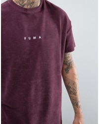 T-shirt pourpre foncé Puma