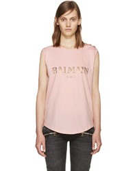 T-shirt rose Balmain
