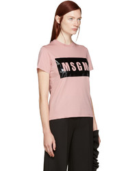 T-shirt rose MSGM