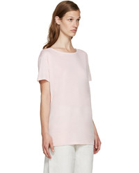 T-shirt rose Helmut Lang